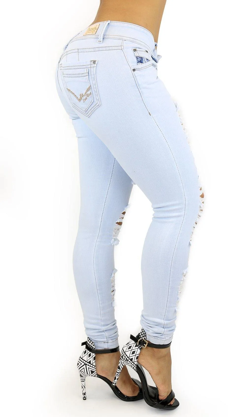 1282 Maripily Women's Low Rise Skinny Jean
