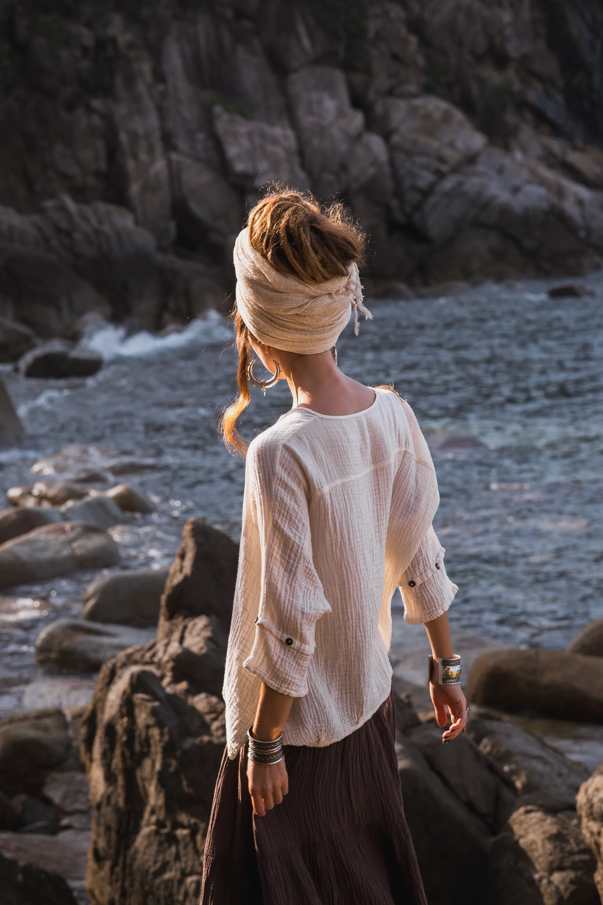 Alisa Boho Top Cream