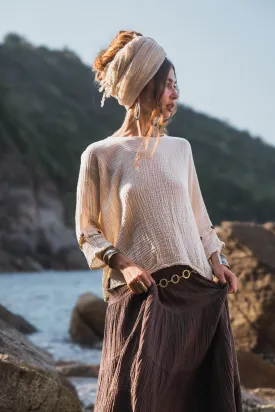 Alisa Boho Top Cream