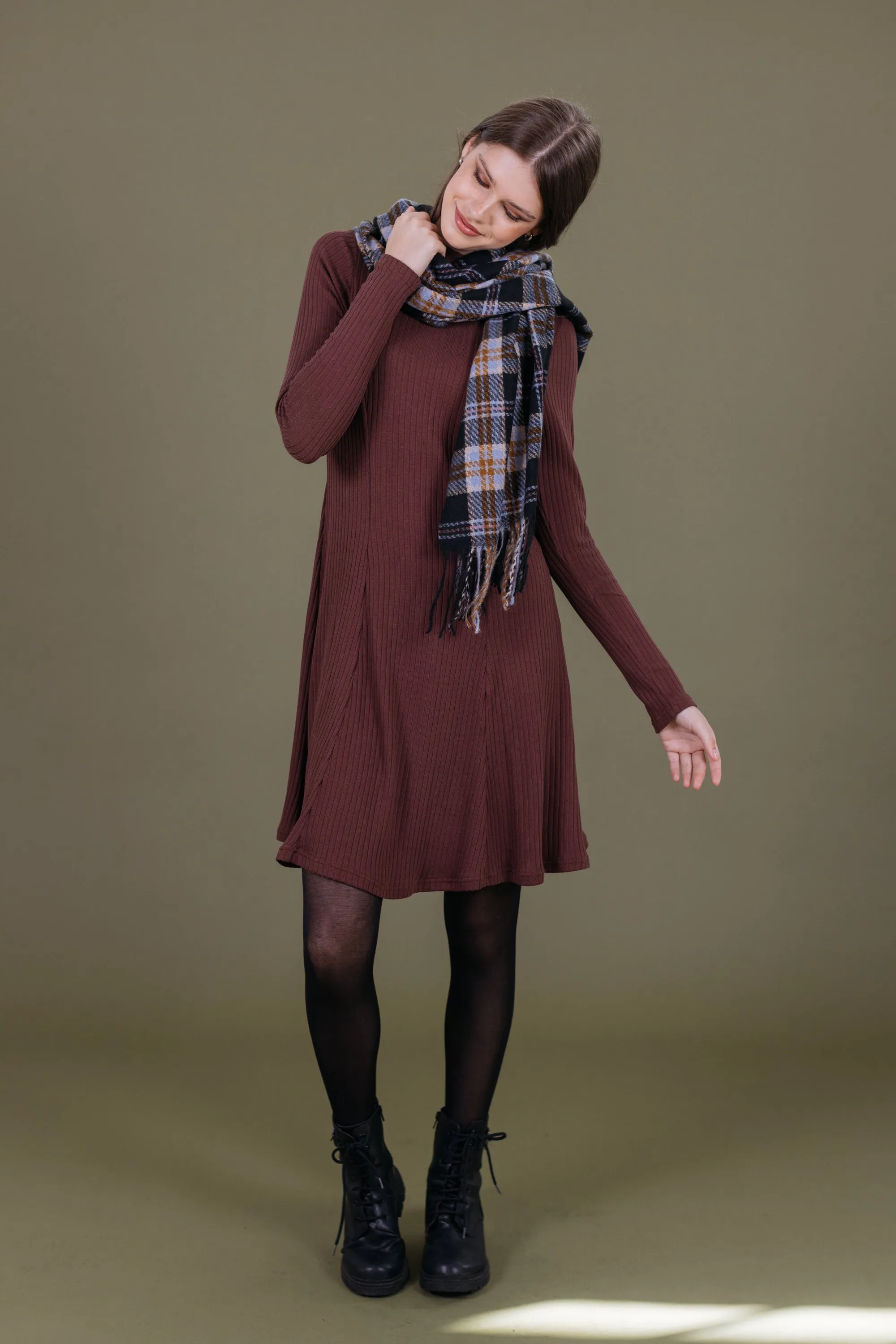 Dress Janette Dusty Berry