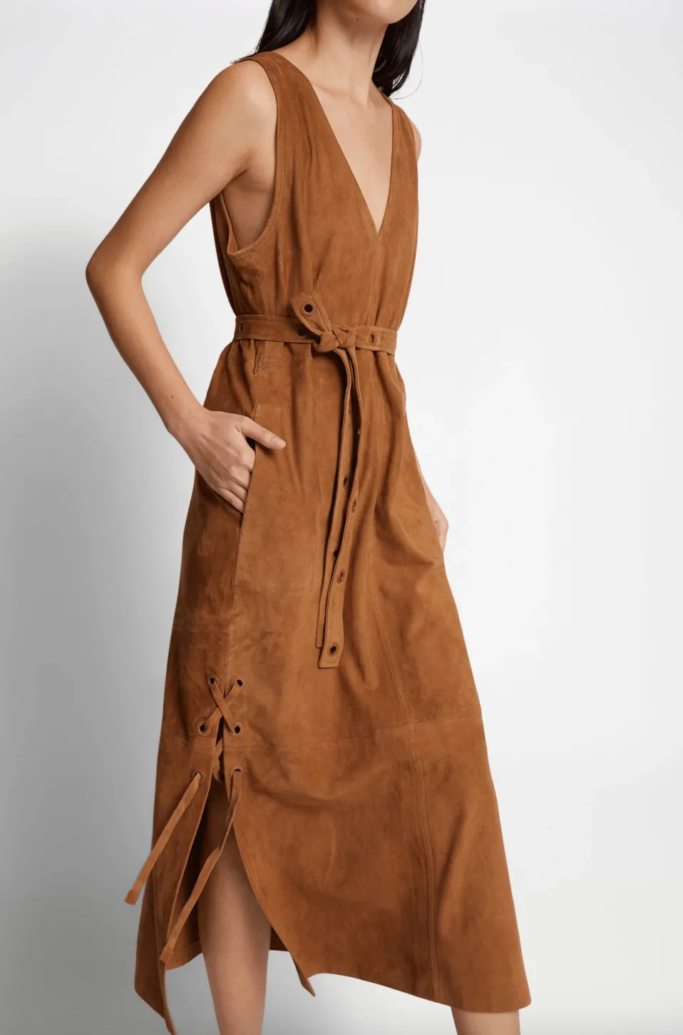 Filom Suede Tank Dress