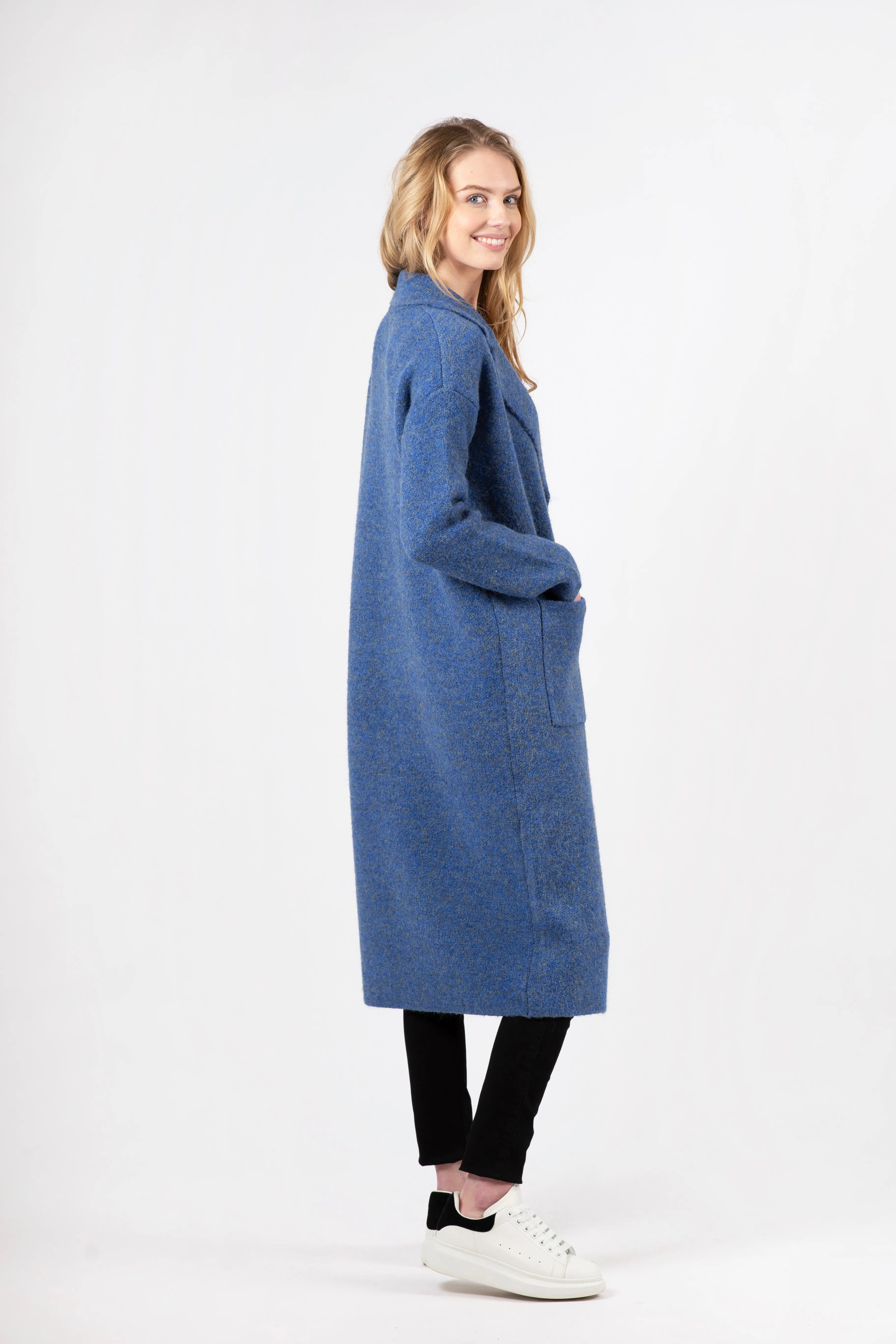 Jimmi Coat In Sapphire