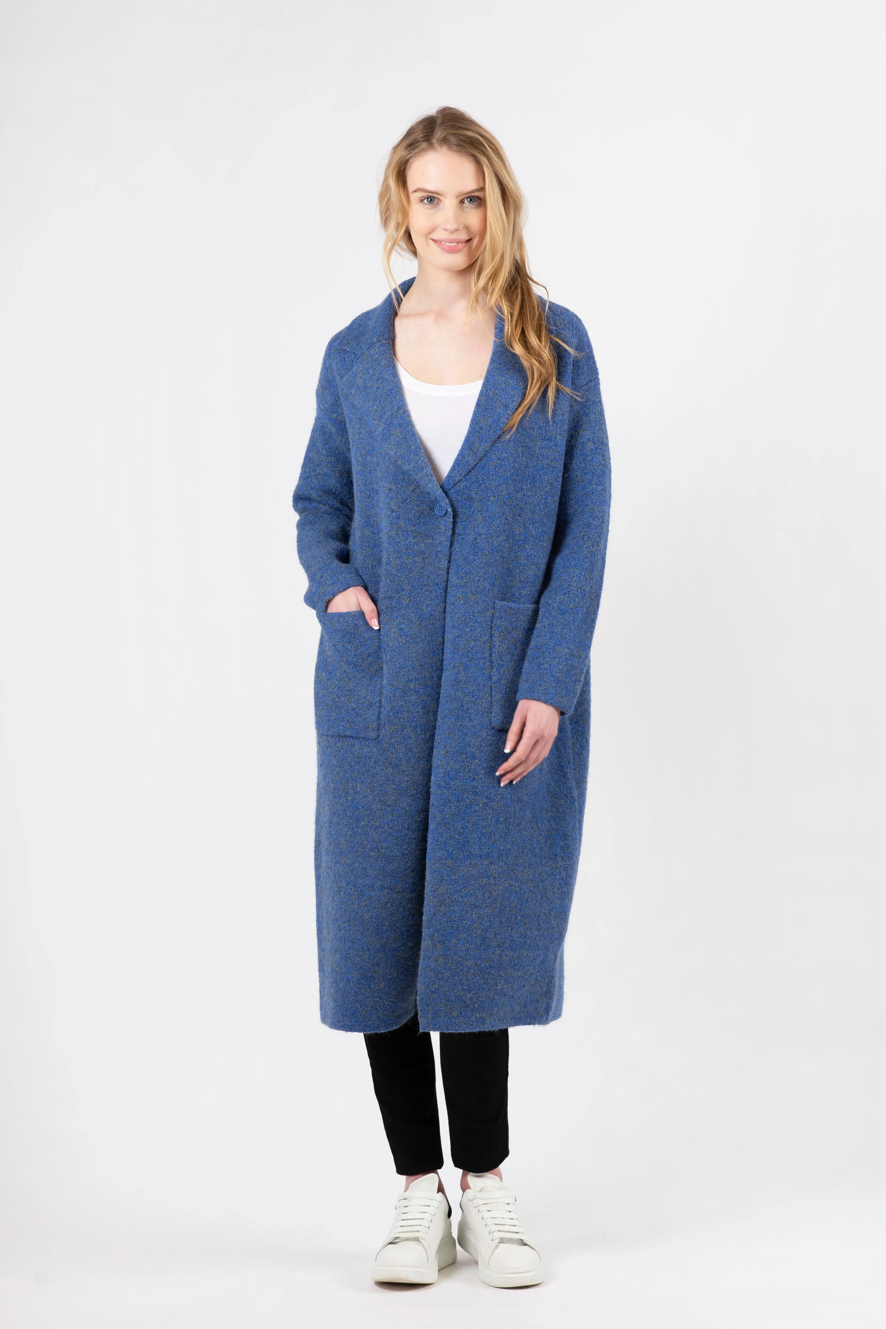 Jimmi Coat In Sapphire
