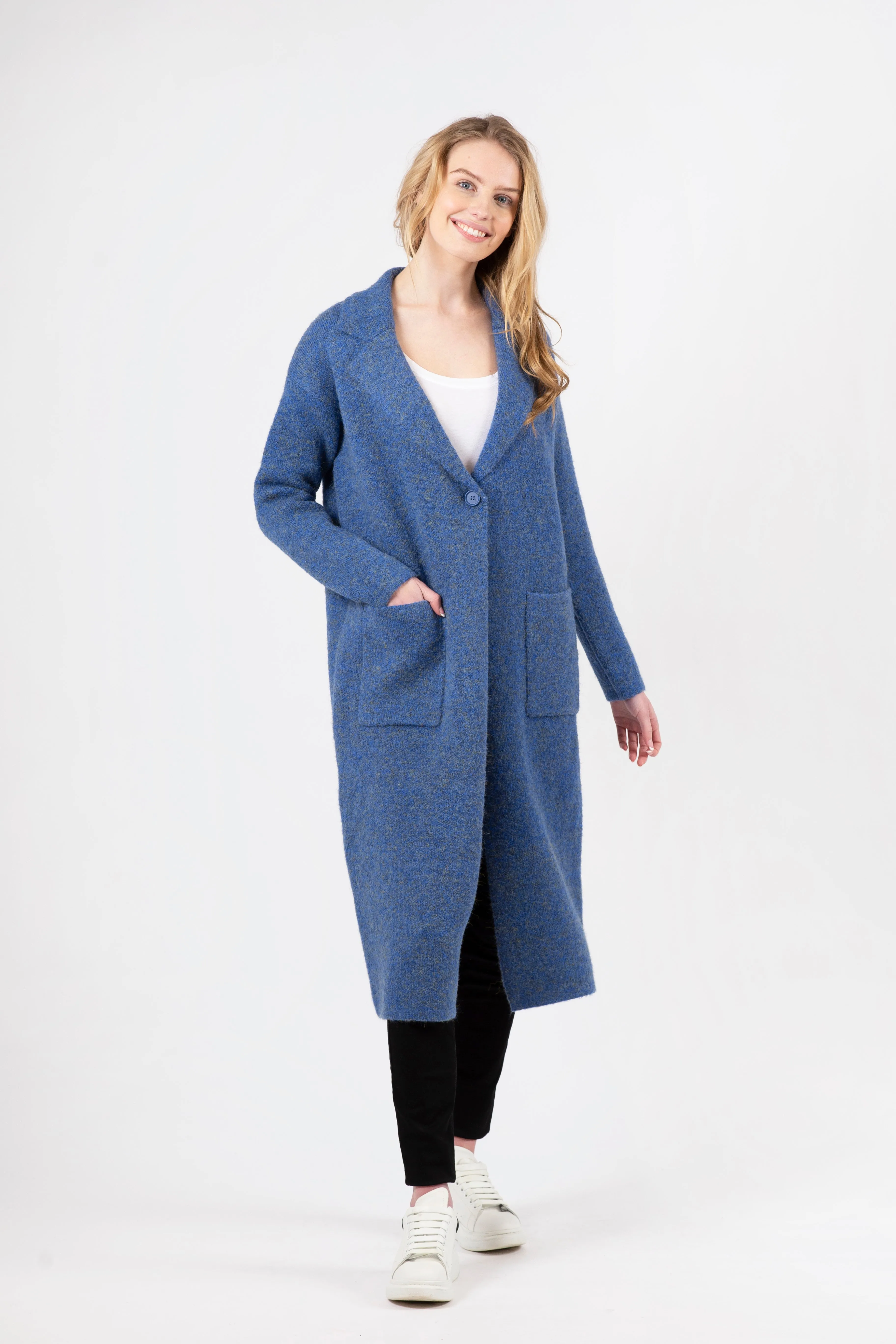 Jimmi Coat In Sapphire