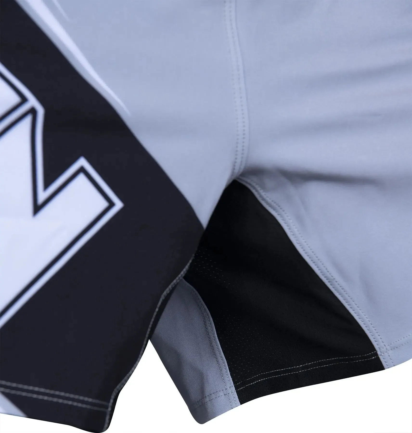 MMA-Shorts - TOP TEN - 'Fight Team' - Grå
