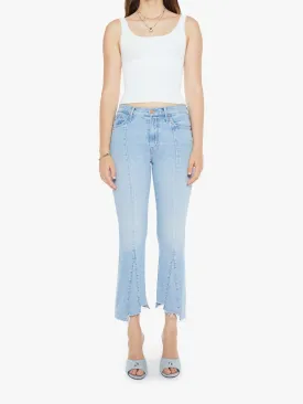 MOTHER DENIM INSIDER CROP POINTY FRAY MOTHER DENIM INSIDER CROP POINTY FRAY