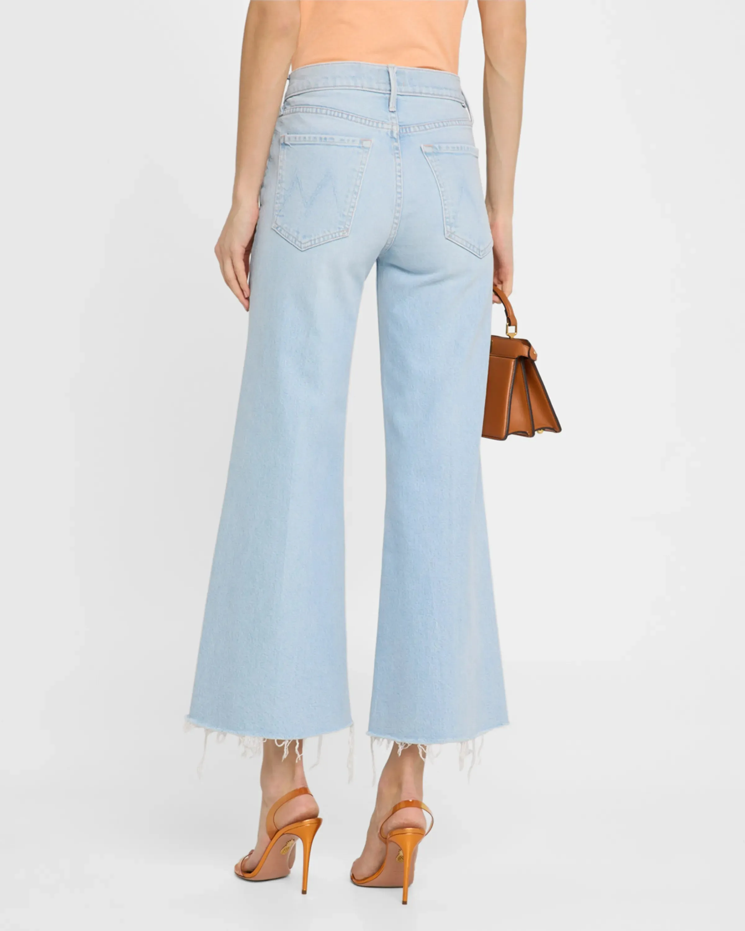 MOTHER DENIM THE TWISTER ANKLE FRAY