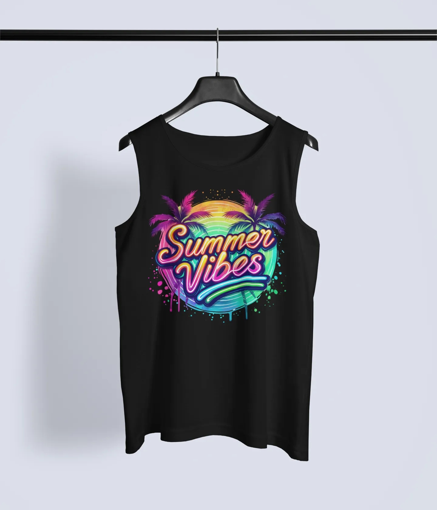 Summer Vibe – Breezy & Stylish Graphic Tank Top