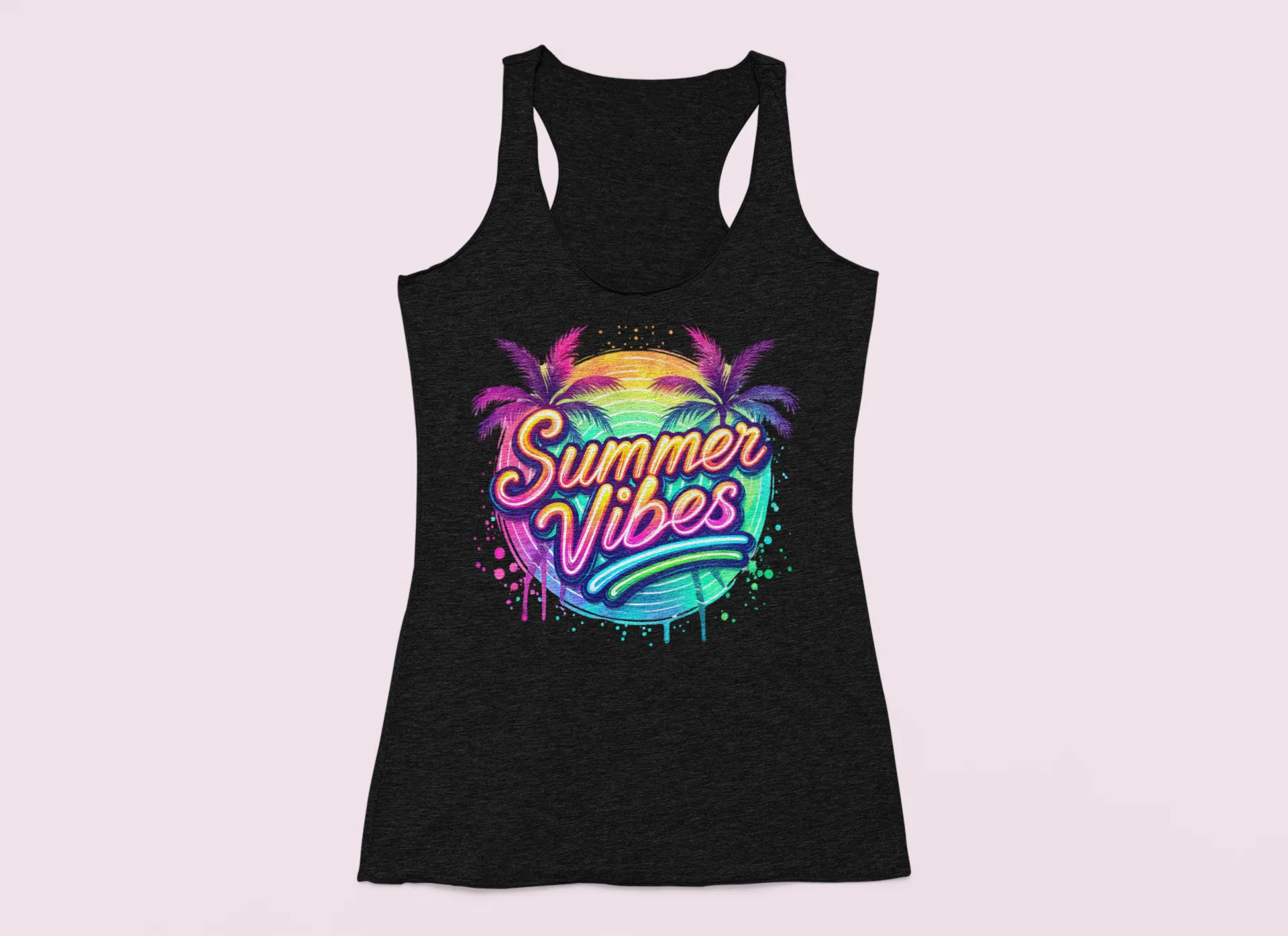 Summer Vibe – Breezy & Stylish Graphic Tank Top