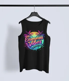 Summer Vibe – Breezy & Stylish Graphic Tank Top