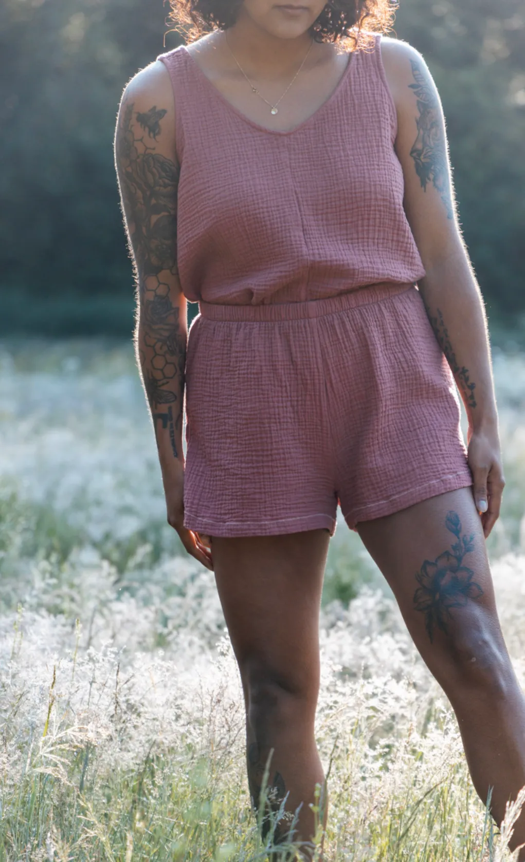 The Essential Gauze Separates - Shorts - Colourways 2