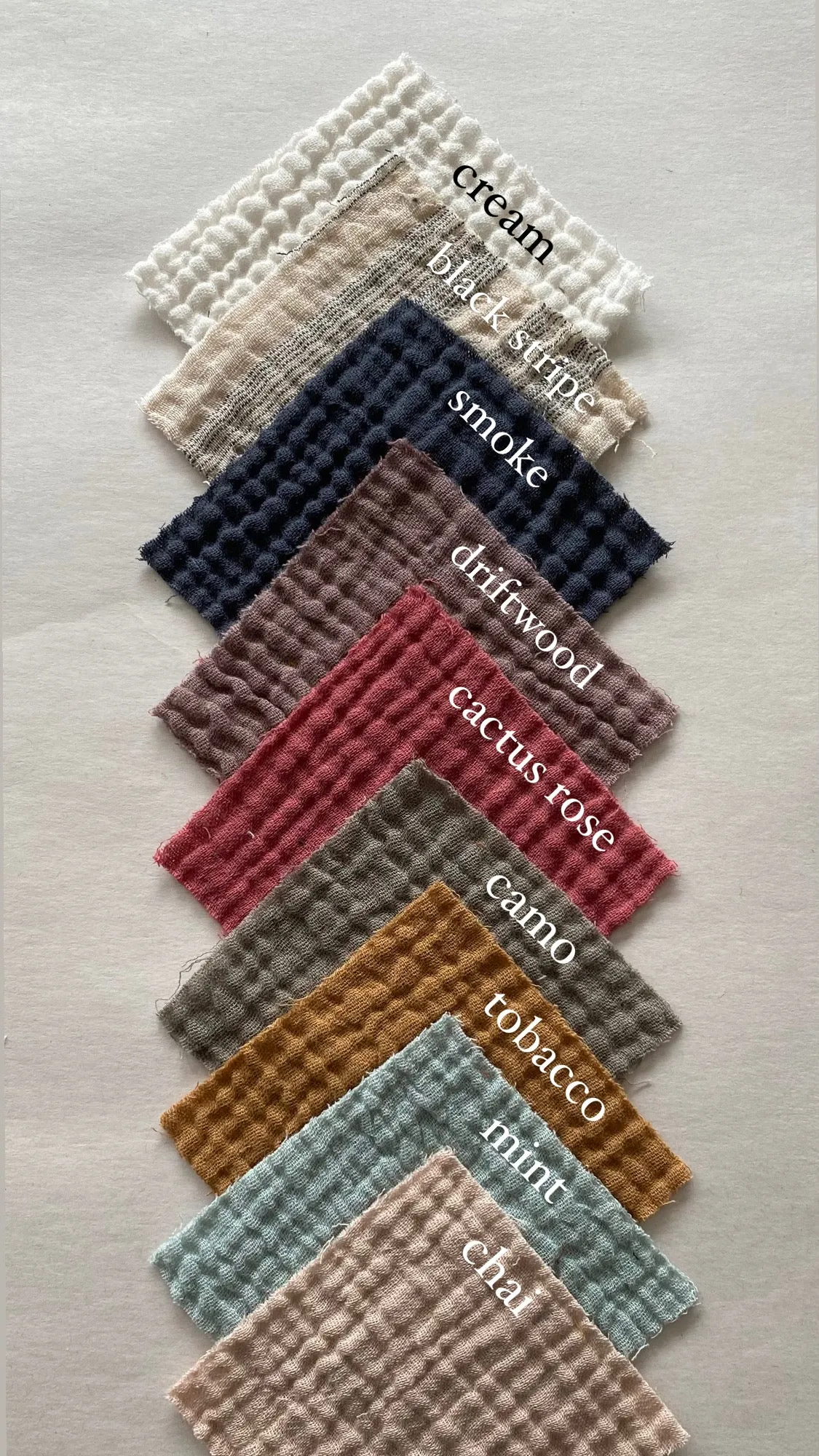 The Essential Gauze Separates - Shorts - Colourways 2