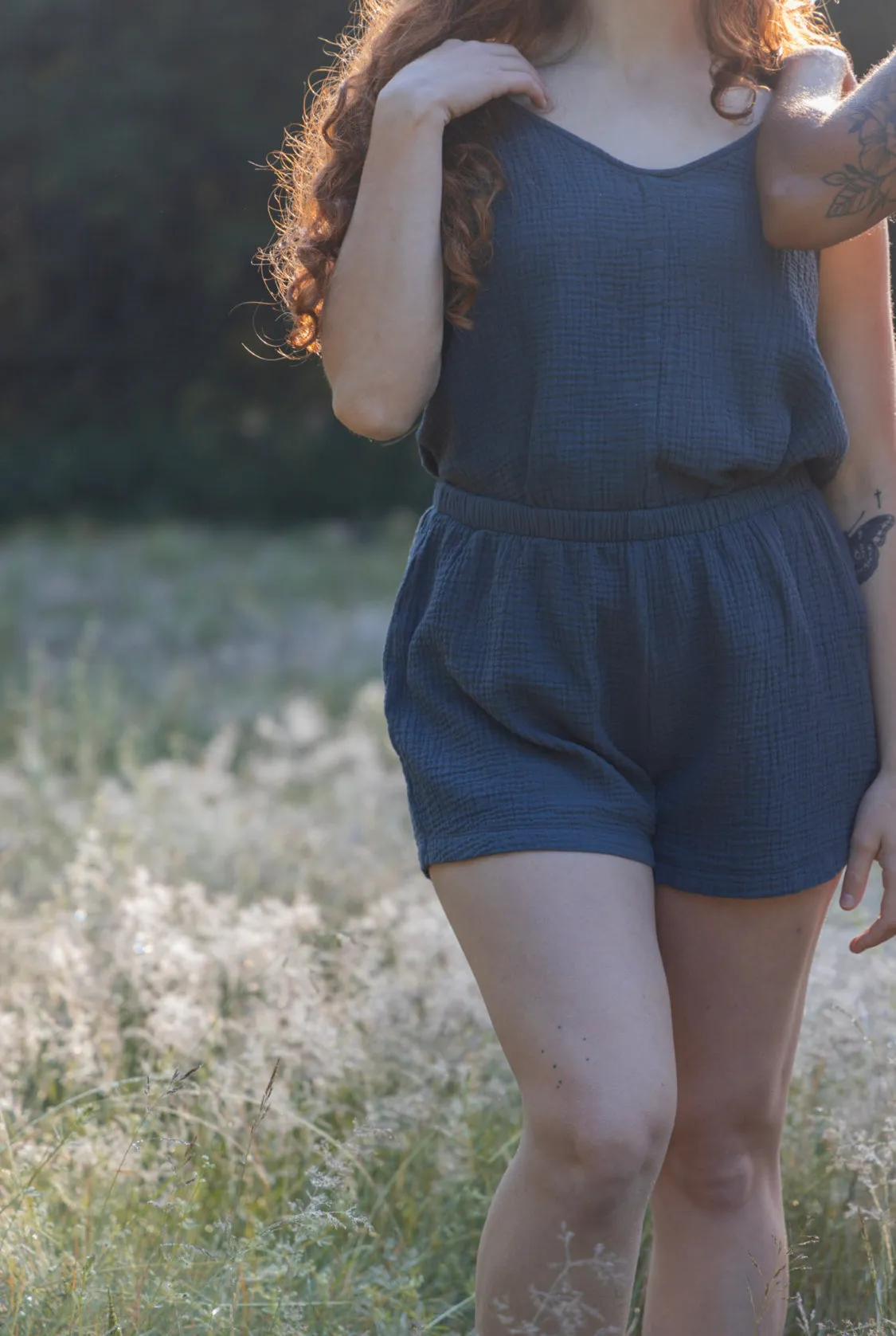 The Essential Gauze Separates - Shorts - Colourways 2